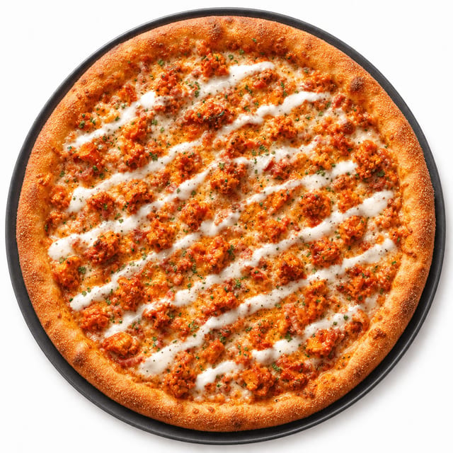 Buffalo Chicken Pizza.