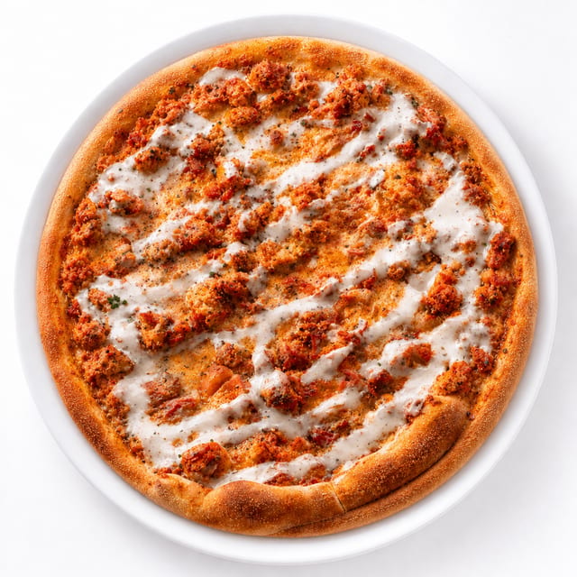 BBQ Chicken Pizza.